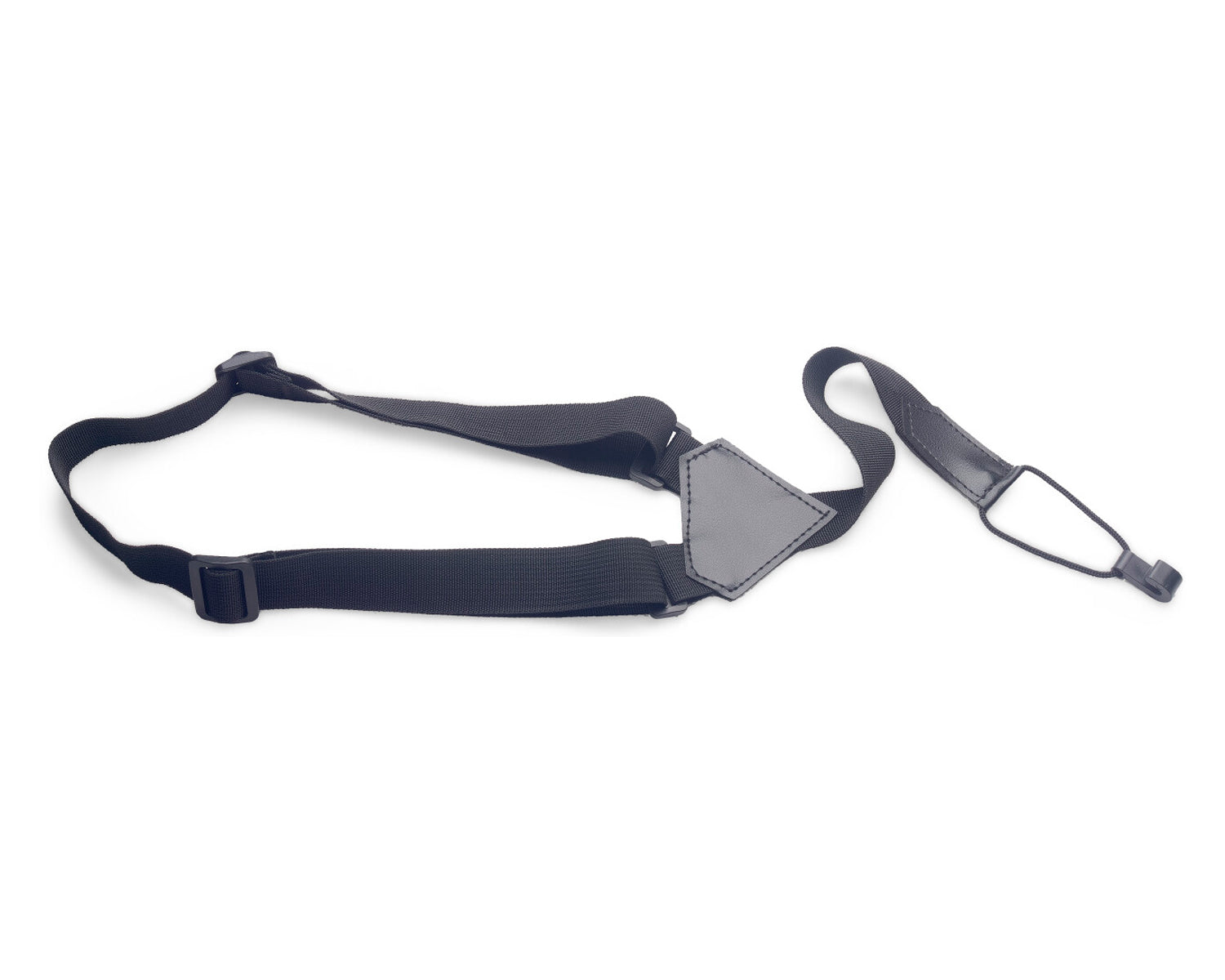 Tahali Stagg SNCL001-BK Correa de Nylon con Gancho para Guitarra Clásica Negra