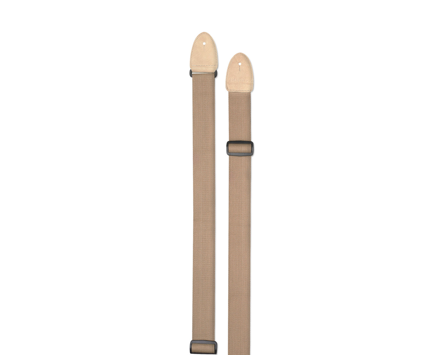 Tahali Stagg SNV5BE Correa de Algodón con Extremos de Cuero Beige