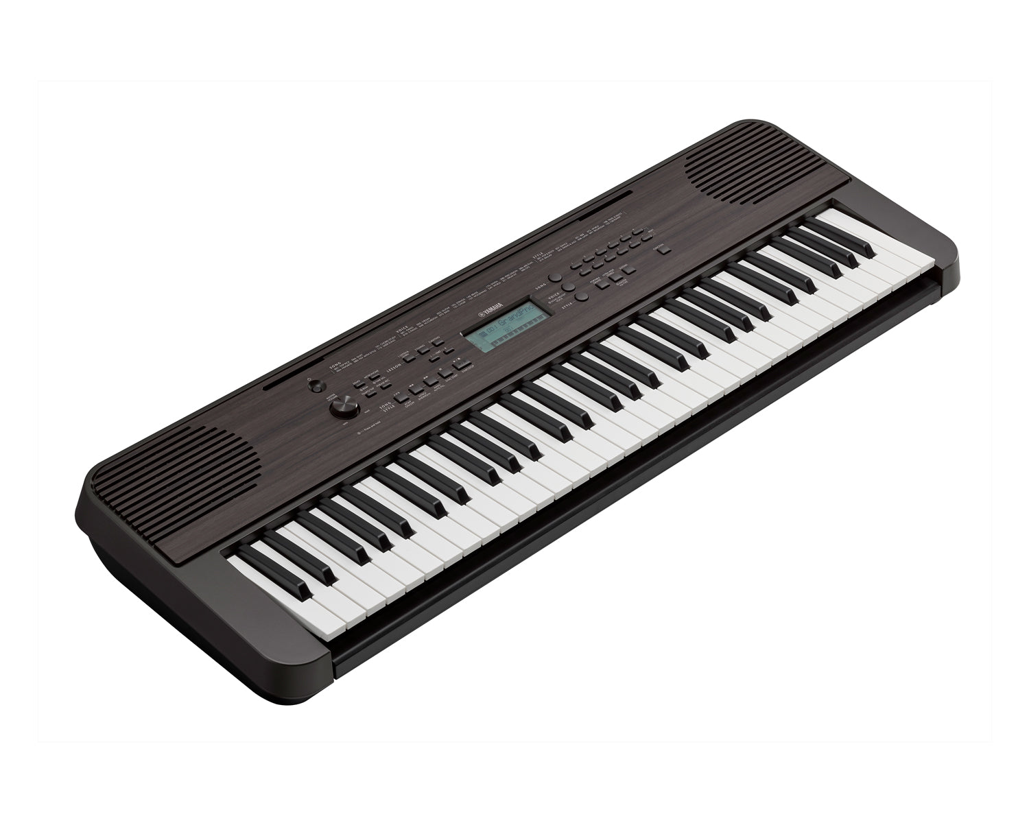 Teclado Portátil Yamaha Psre360dw Dark Walnut Con Adaptador Pa130b