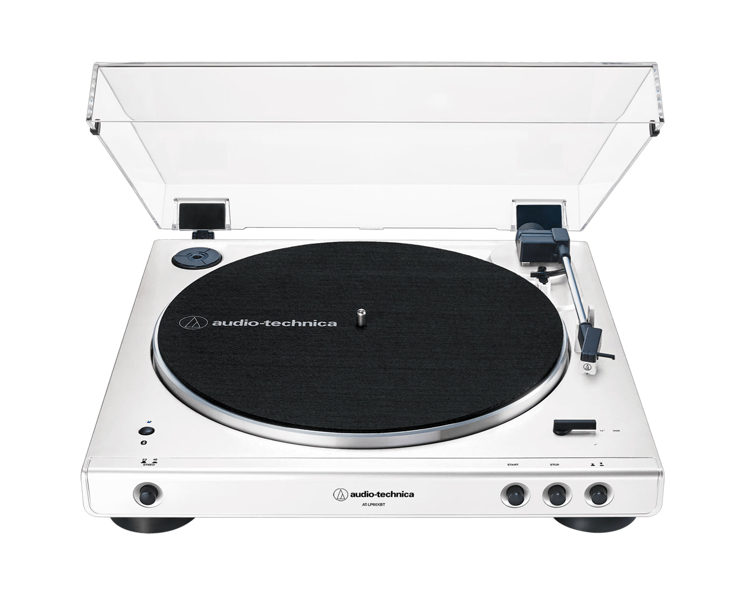 Tornamesa Audio-Technica AT-LP60XBT-WW Bluetooth Automática Blanca
