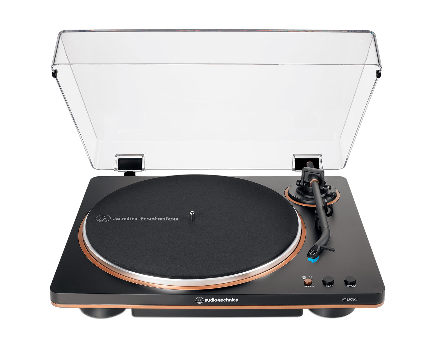 Tornamesa Audio-Technica AT-LP70X-BZ Negro Bronce