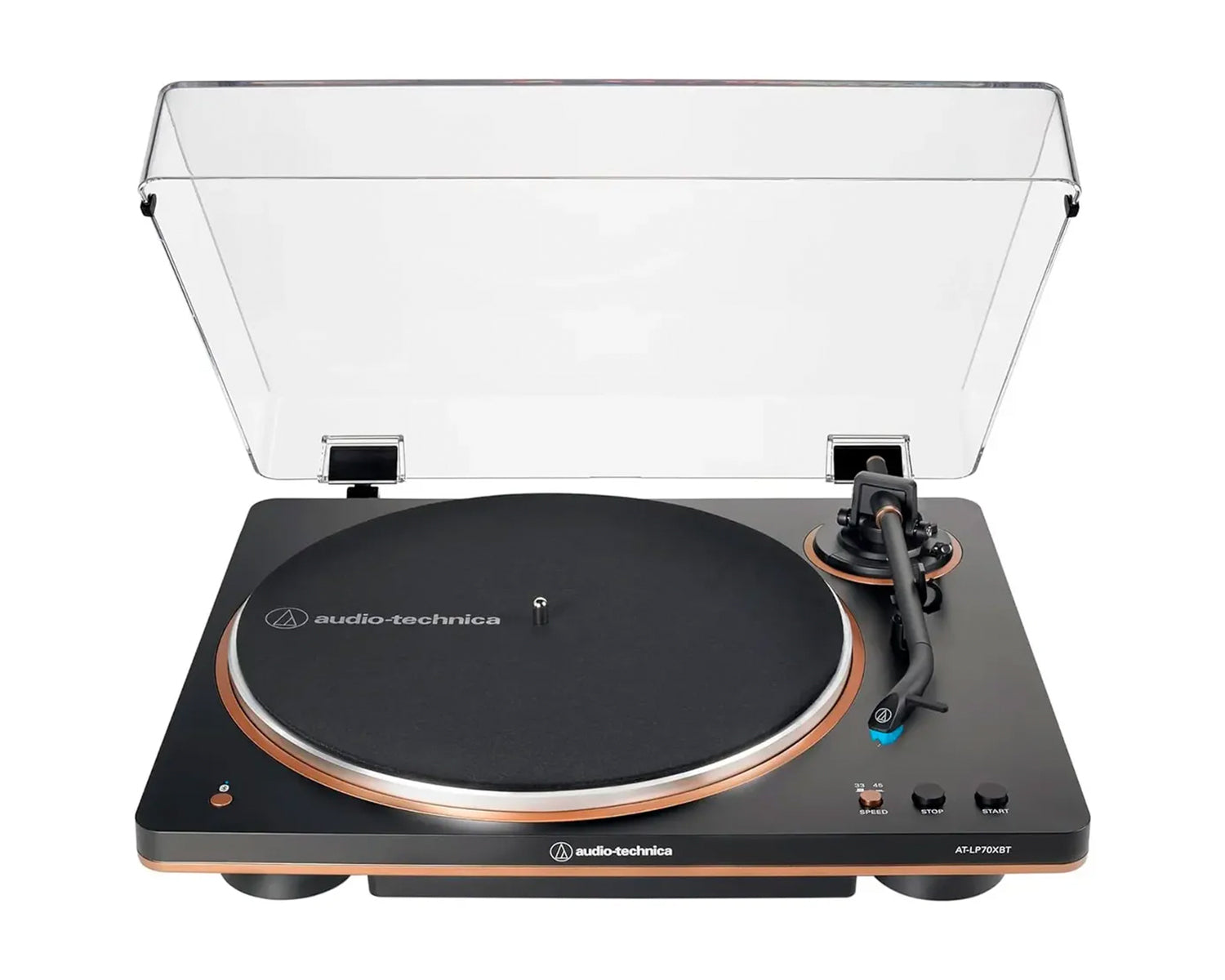 Tornamesa Audio-Technica AT-LP70XBT-BZ con Bluetooth Negra/Bronce
