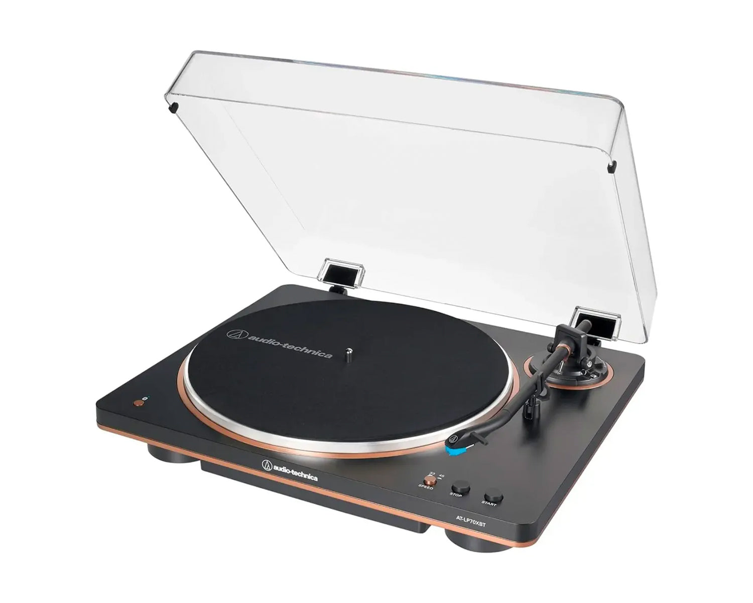 Tornamesa Audio-Technica AT-LP70XBT-BZ con Bluetooth Negra/Bronce