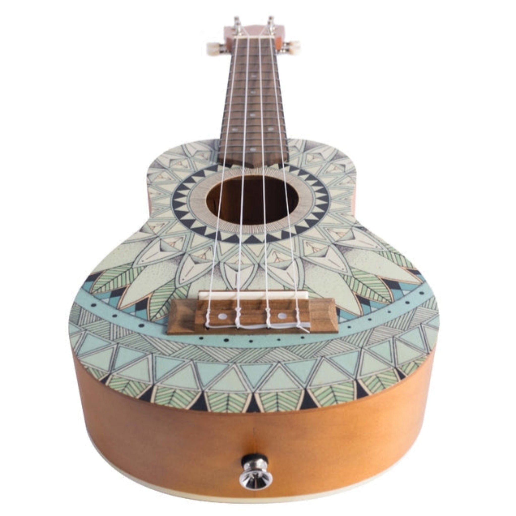 UKELELE BAMBOO SOPRANO JADE U-21-JADE C/FUNDA