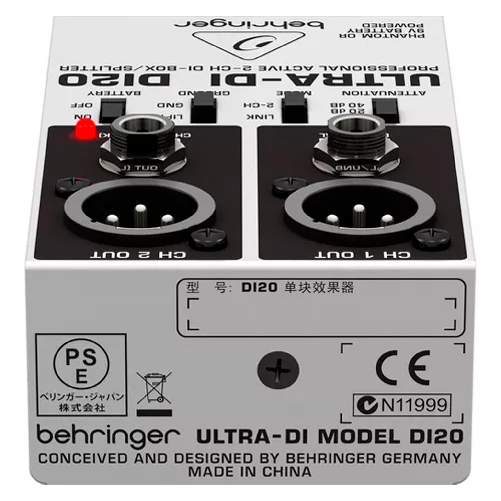 CAJA DIRECTA BEHRINGER MOD. DI20