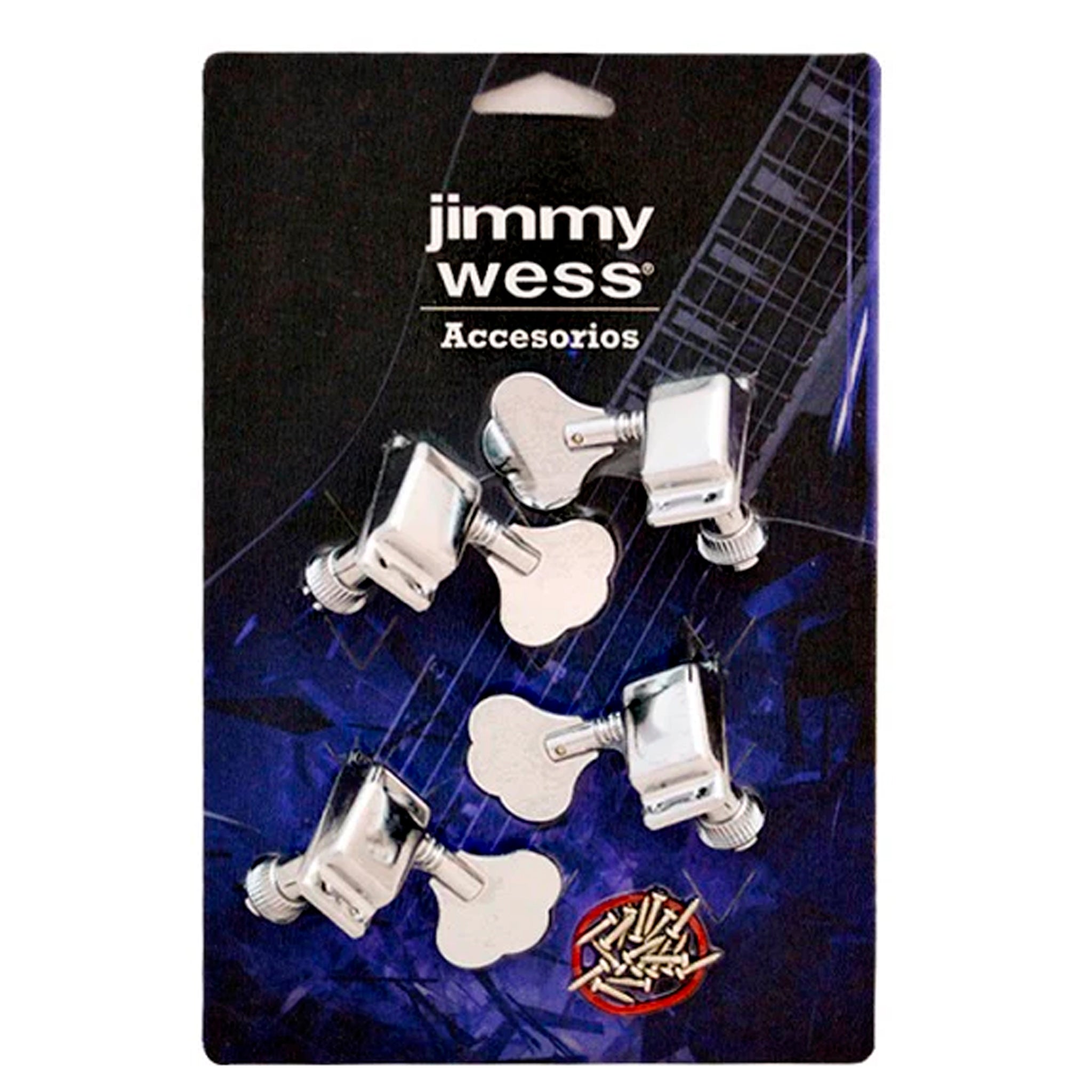 MAQUINARIA JIMMY WESS CROMADA 2+2 SKG270CR-CK
