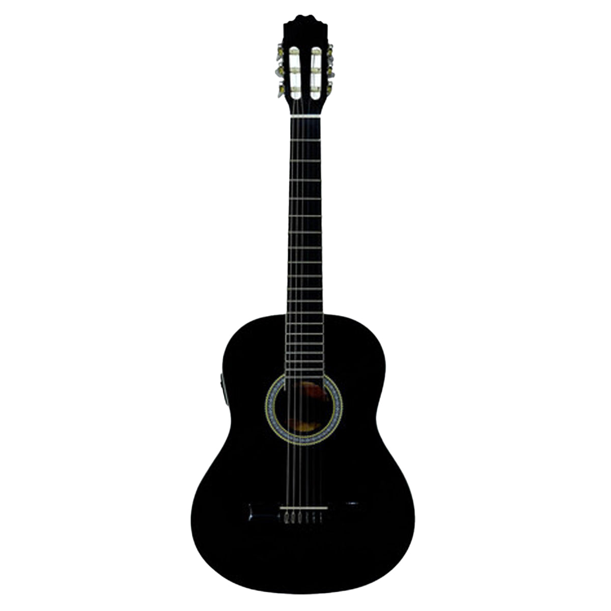 GUITARRA ELECTROACUSTICA LA SEVILLANA A-2E NEGRA