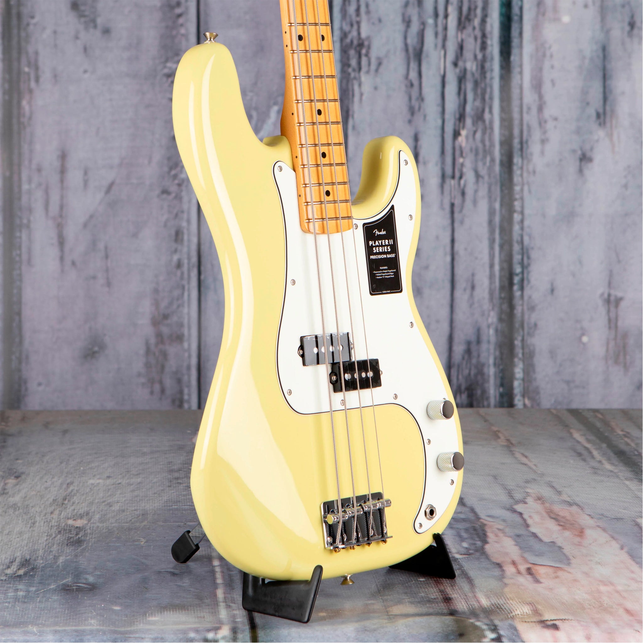 PLAYER II PRECISION BASS MAPLE FINGERBOARD, HIALEAH YELLOW