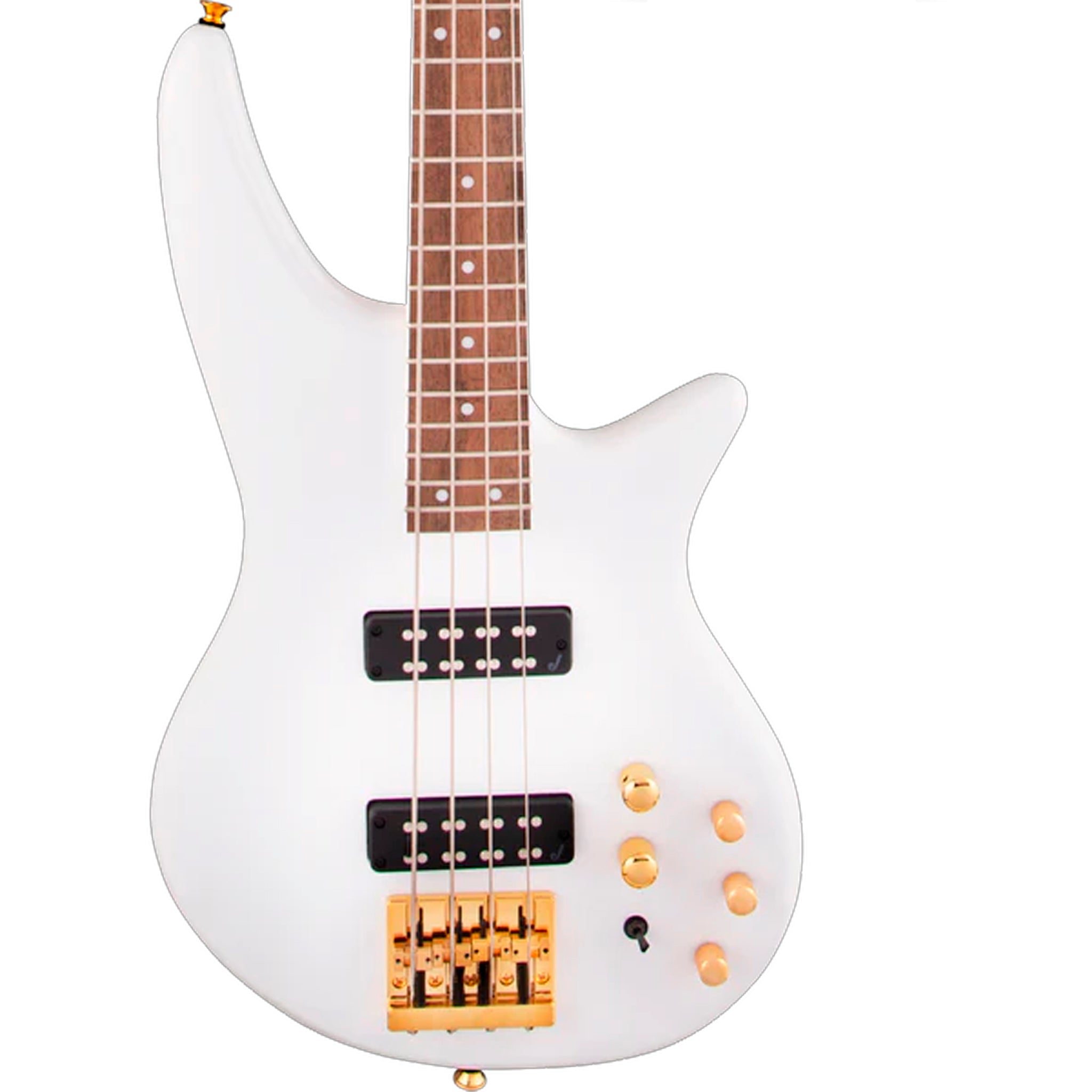 JACKSON JS SERIES SPECTRA BASS JS3, SNOW WHITE