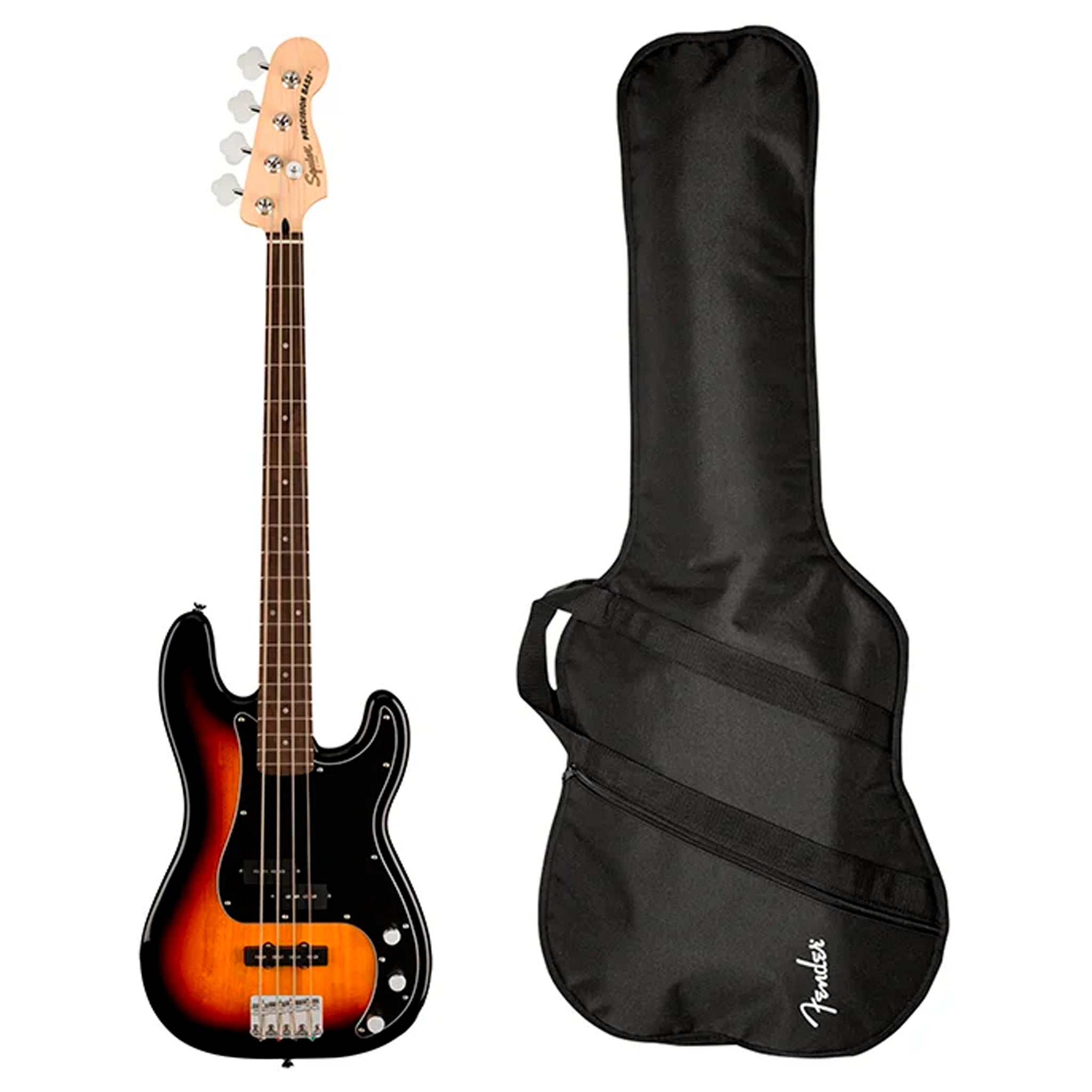 SQUIER AFFINITY SERIES PRECISION BASS PJ PACK, SUNBURST