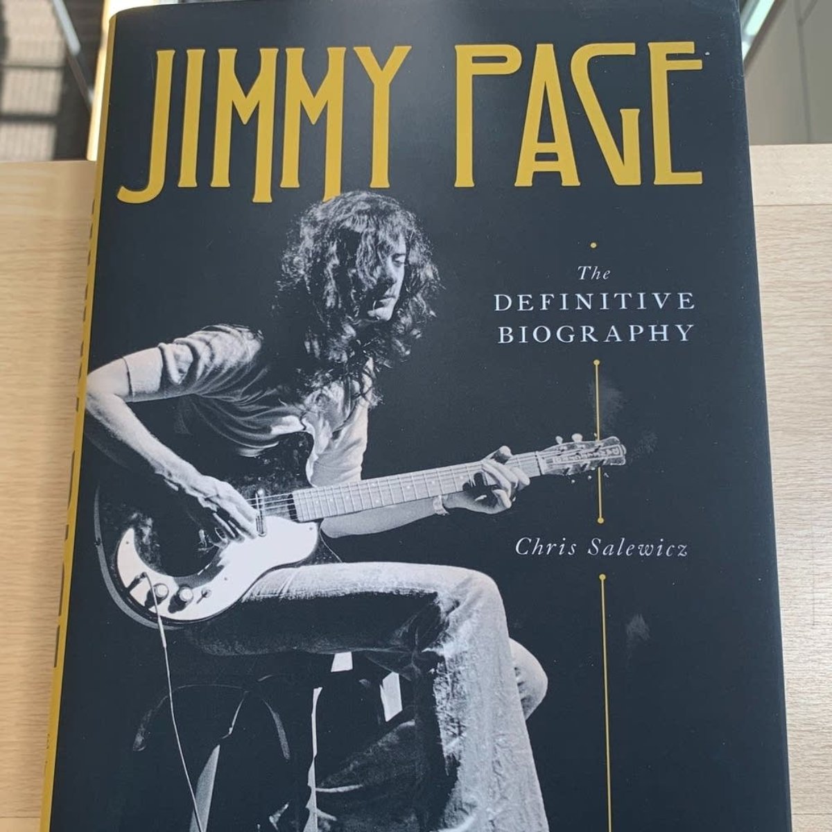 LIBRO JIMMY PAGE THE DEFINITIVE BIOGRAPHY CHRIS SALEWICZ