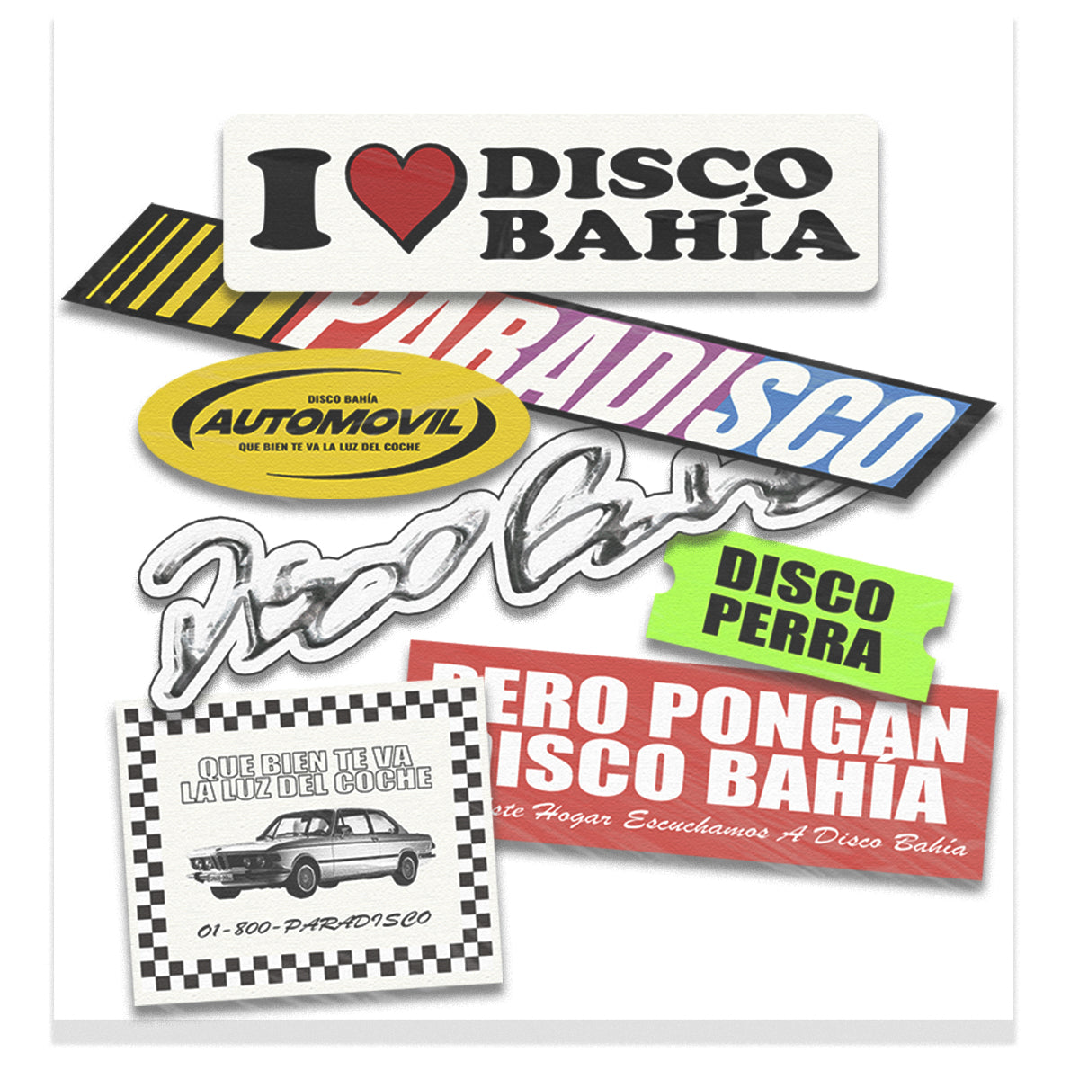 STICKER PACK DISCO BAHIA