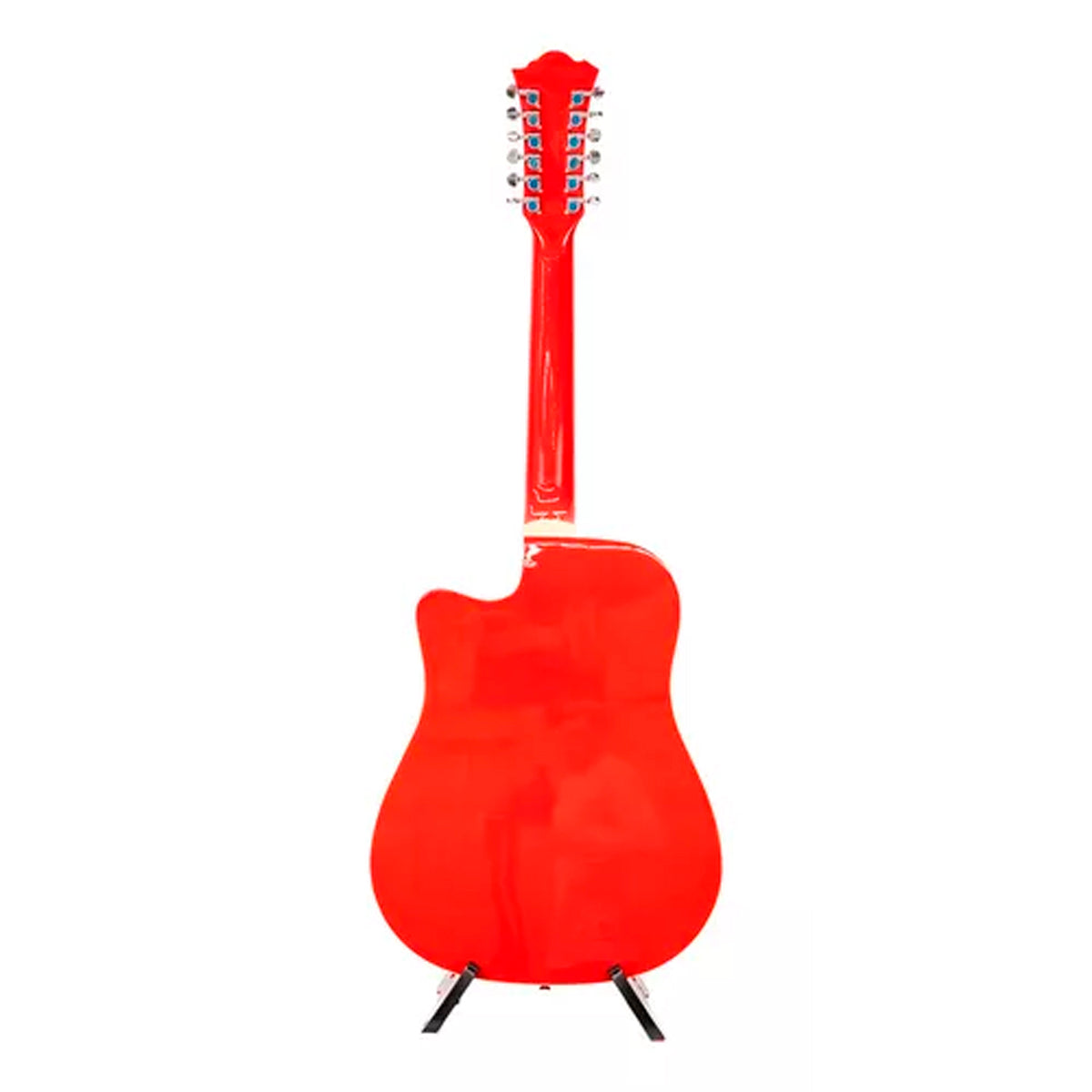 GUITARRA ELECTROACUSTICA CAMPERO 12 CUERDAS CAOBILLA ROJA