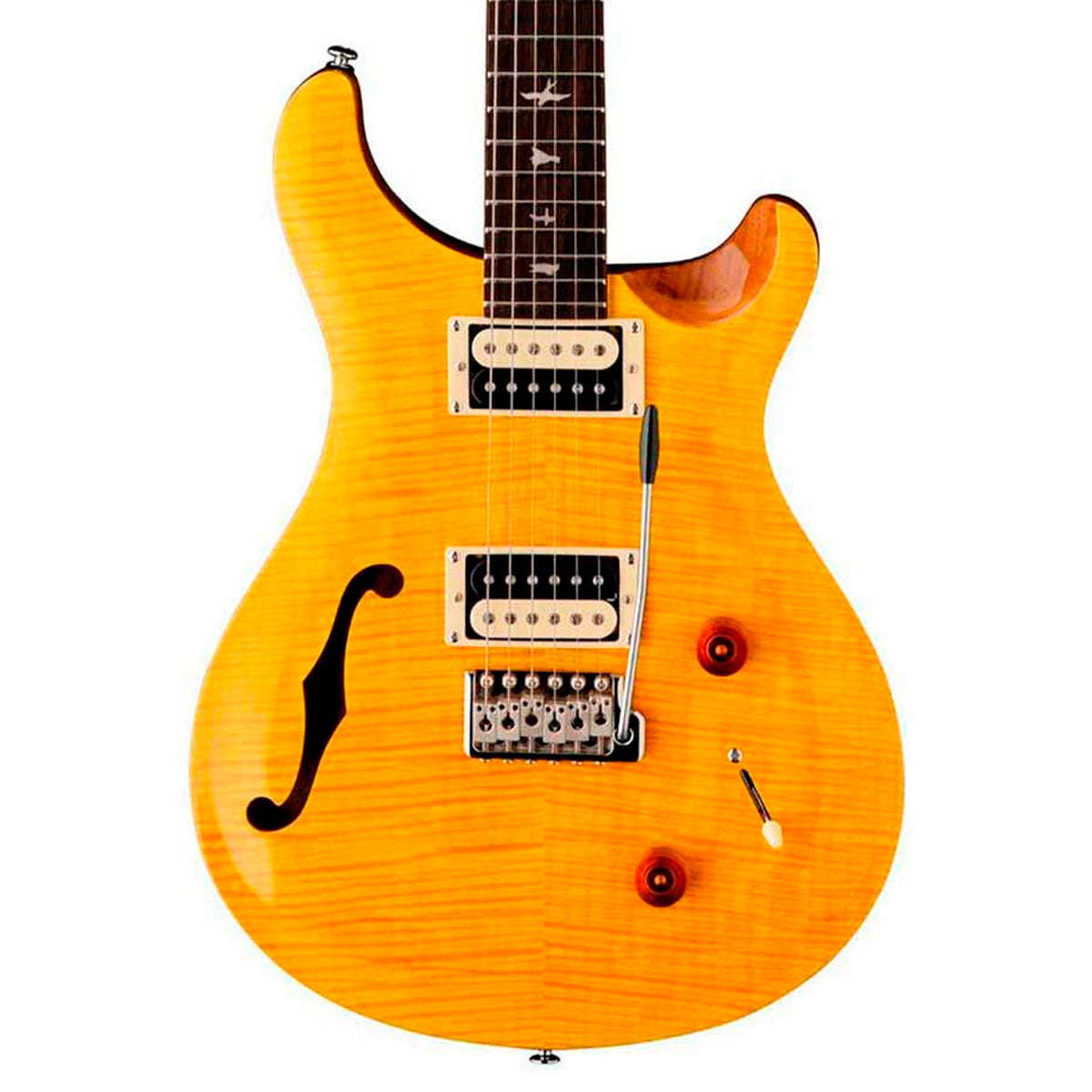 PRS SE CUSTOM 22 SEMIHOLLOW SANTANA YELLOW CON GIG BAG