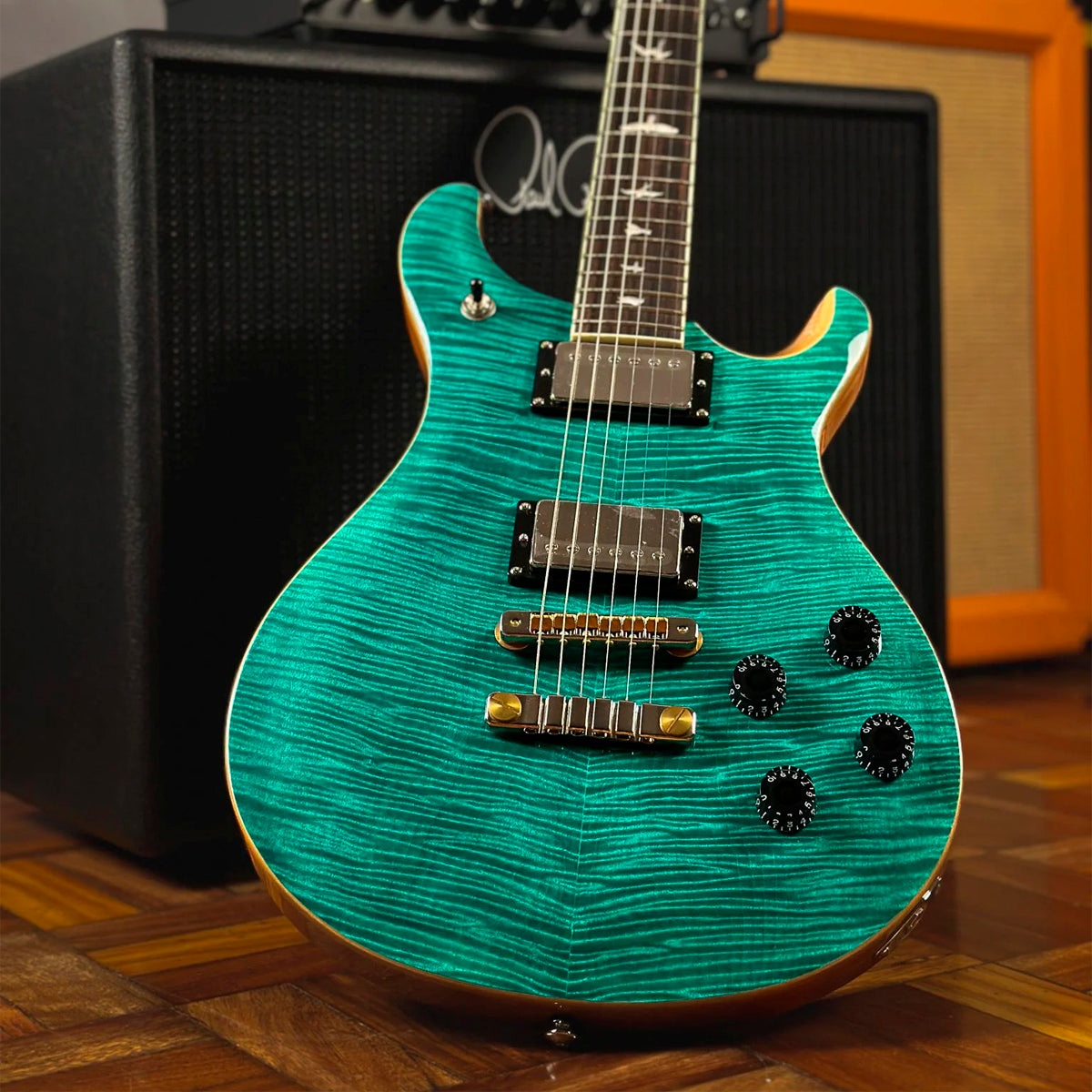 PRS SE MCCARTY 594 TURQUOISE CON GIG BAG