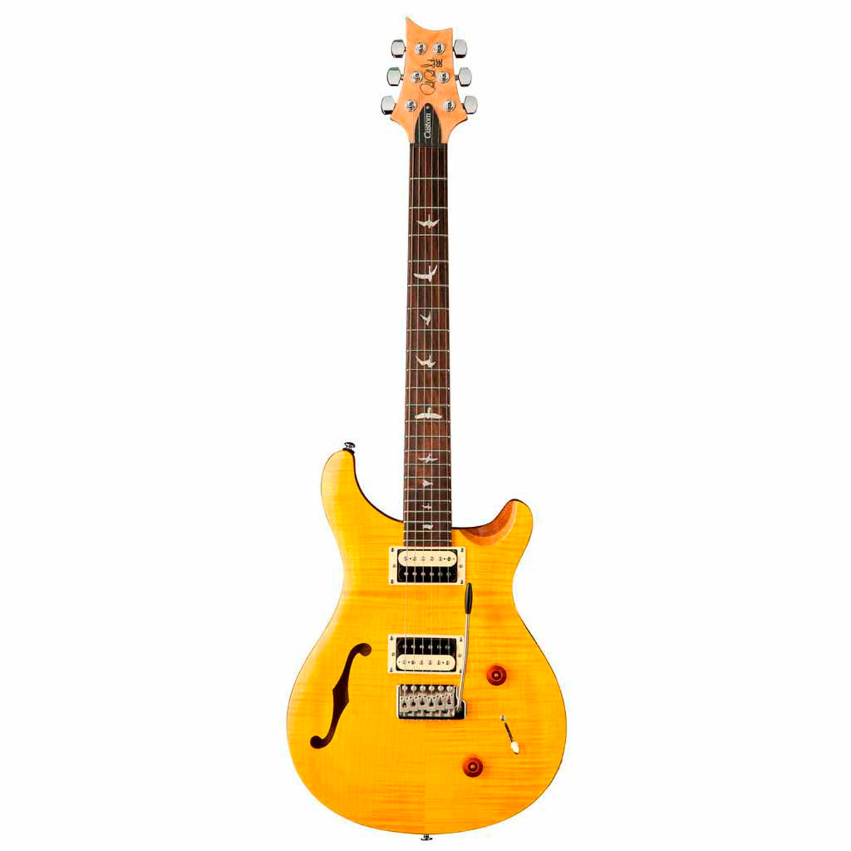 PRS SE CUSTOM 22 SEMIHOLLOW SANTANA YELLOW CON GIG BAG