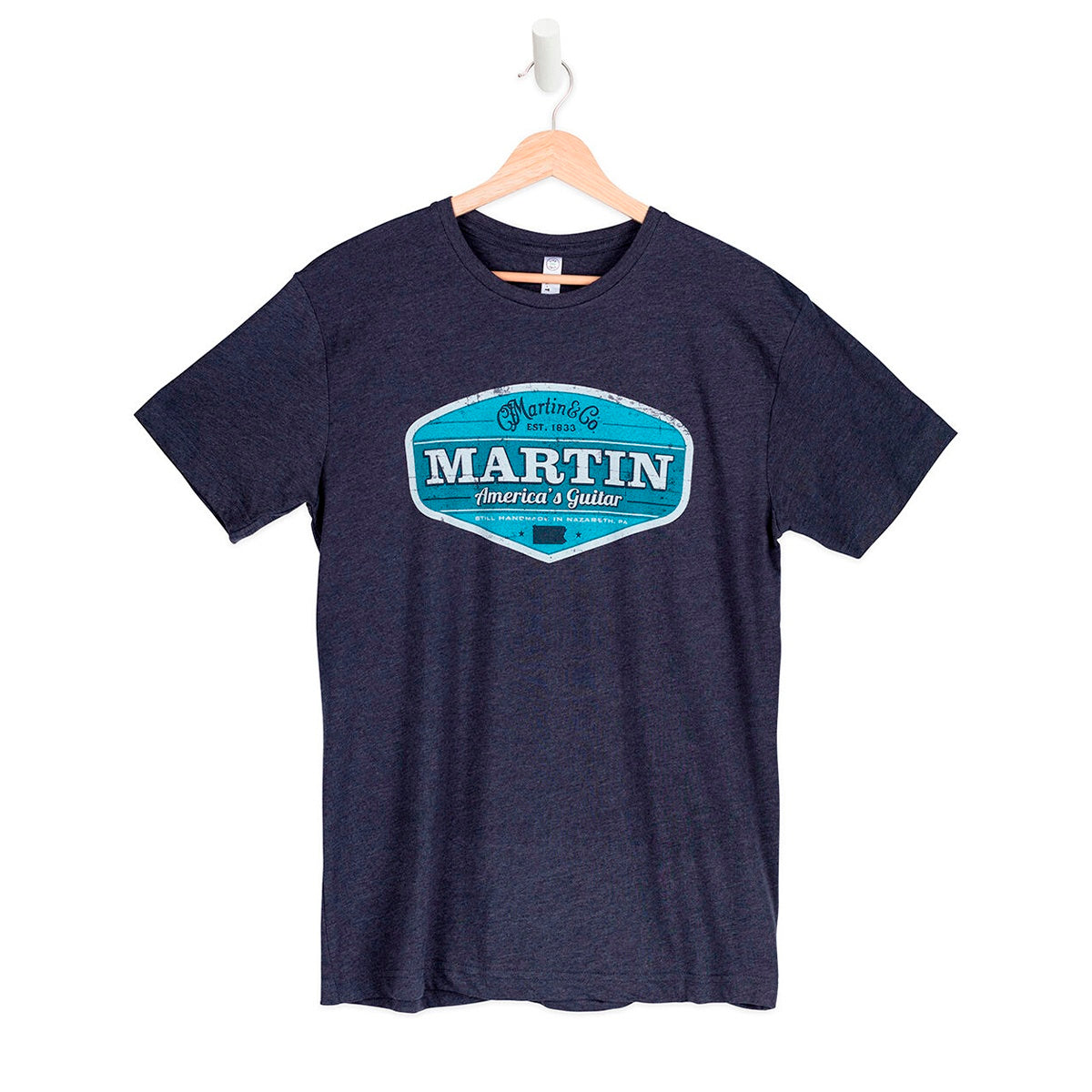 PLAYERA MARTIN RETRO BLUE M