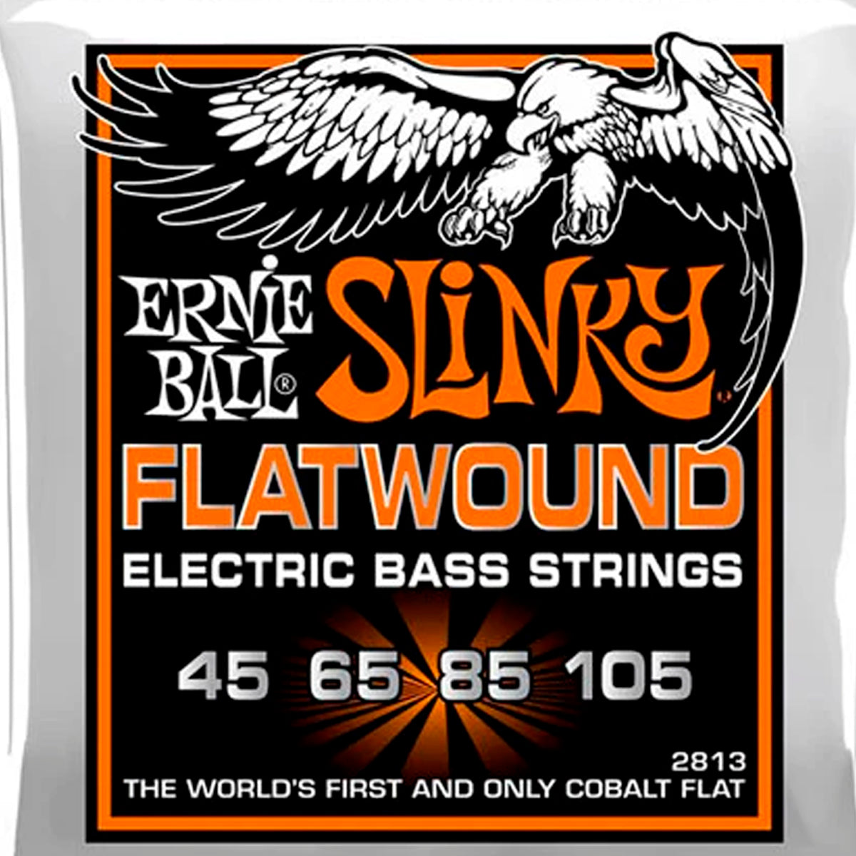 ENCORDADURA ERNIE BALL BAJO ELECTRICO FLAT HYBRID 2813