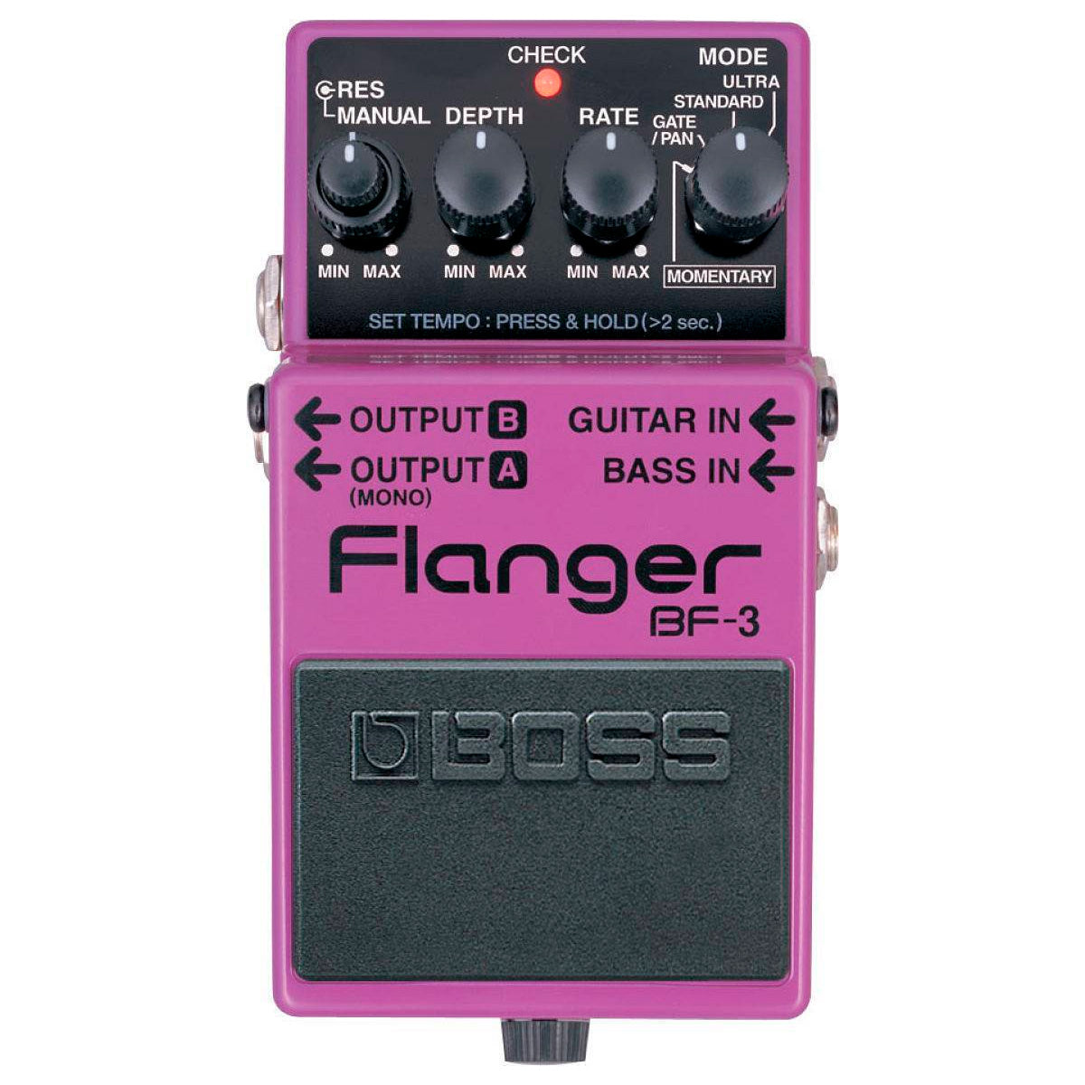 PEDAL COMPACTO BOSS DE EFECTOS FLANGER