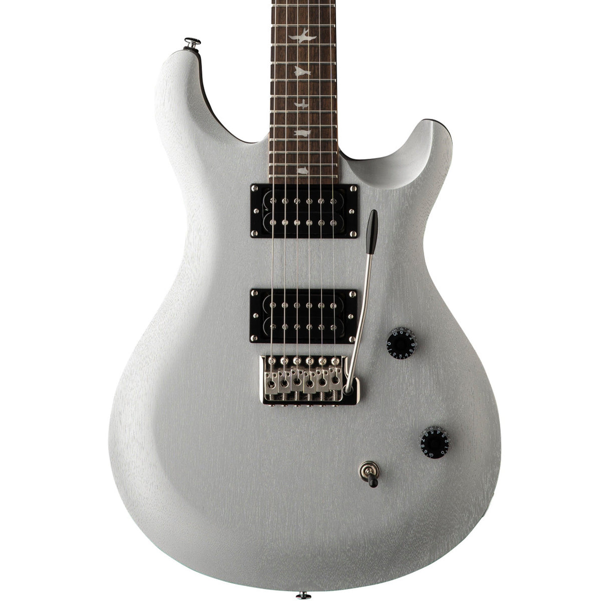 PRS SE CE 24 STANDARD SATIN METALLIC SILVER GUITARRA ELECTRICA CON GIG BAG