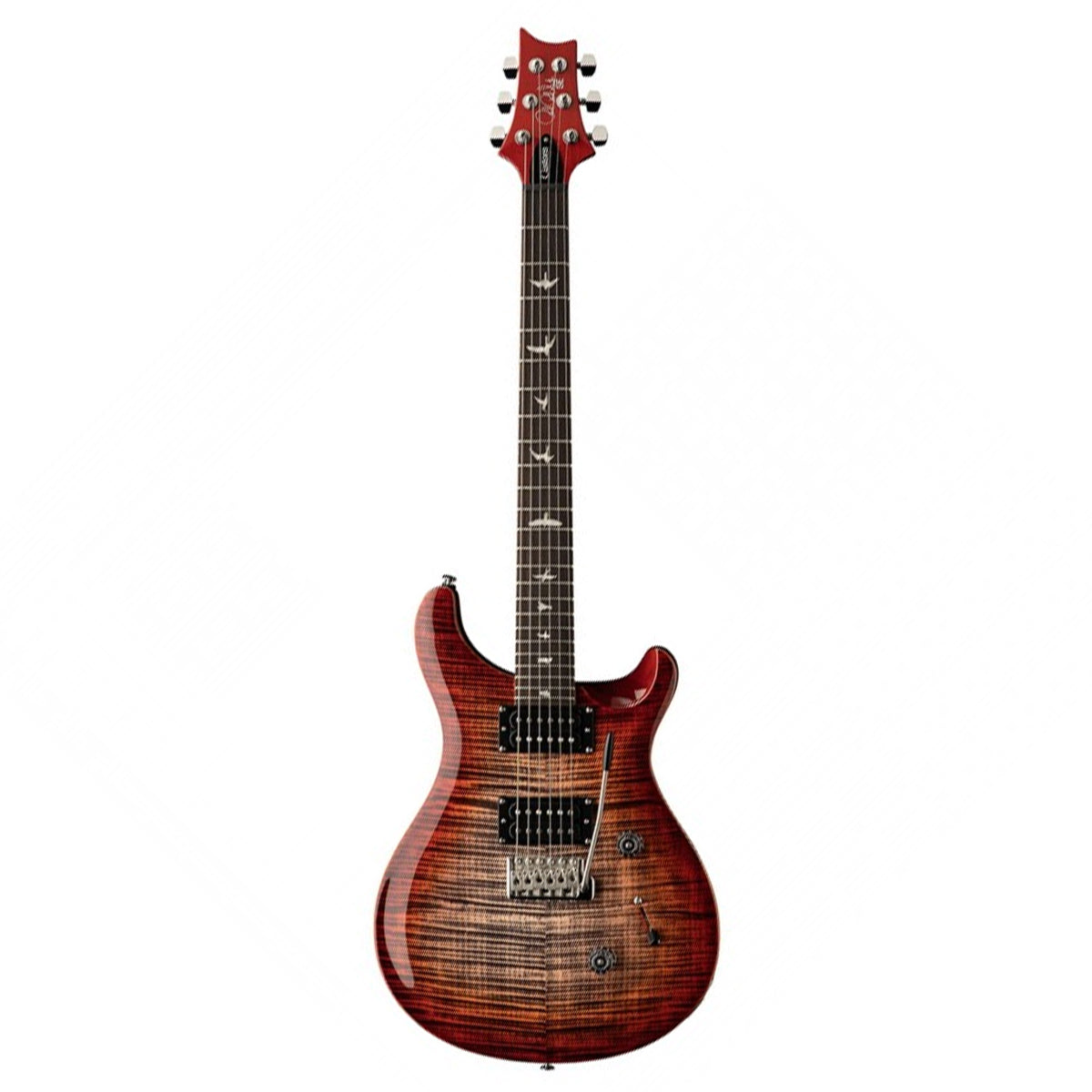 PRS SE CUSTOM 24 CHARCOAL CHERRY BURST GUITARRA ELECTRICA CON GIG BAG