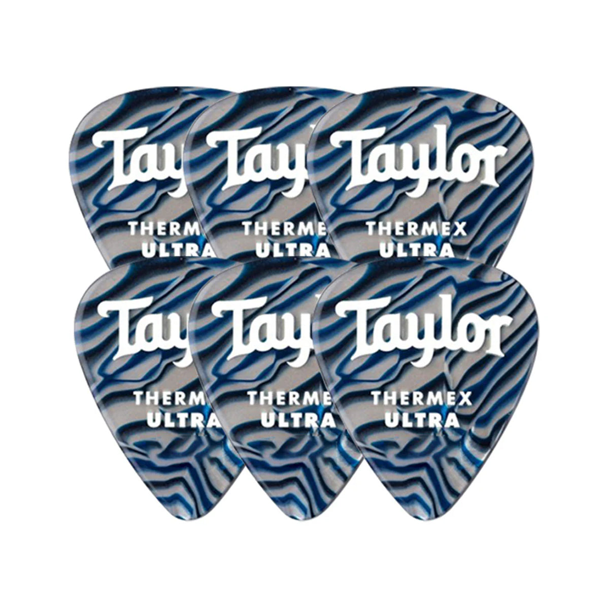 PAQUETE PLUMILLAS TAYLOR 6PZAS 1 5mm BLUE SWIRL