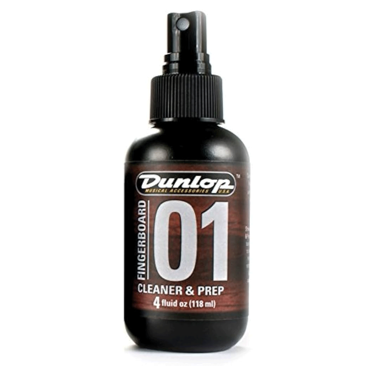 LIQUIDO LIMPIADOR DUNLOP FORMULA 01 PARA DIAPASON GUITARRA 6524