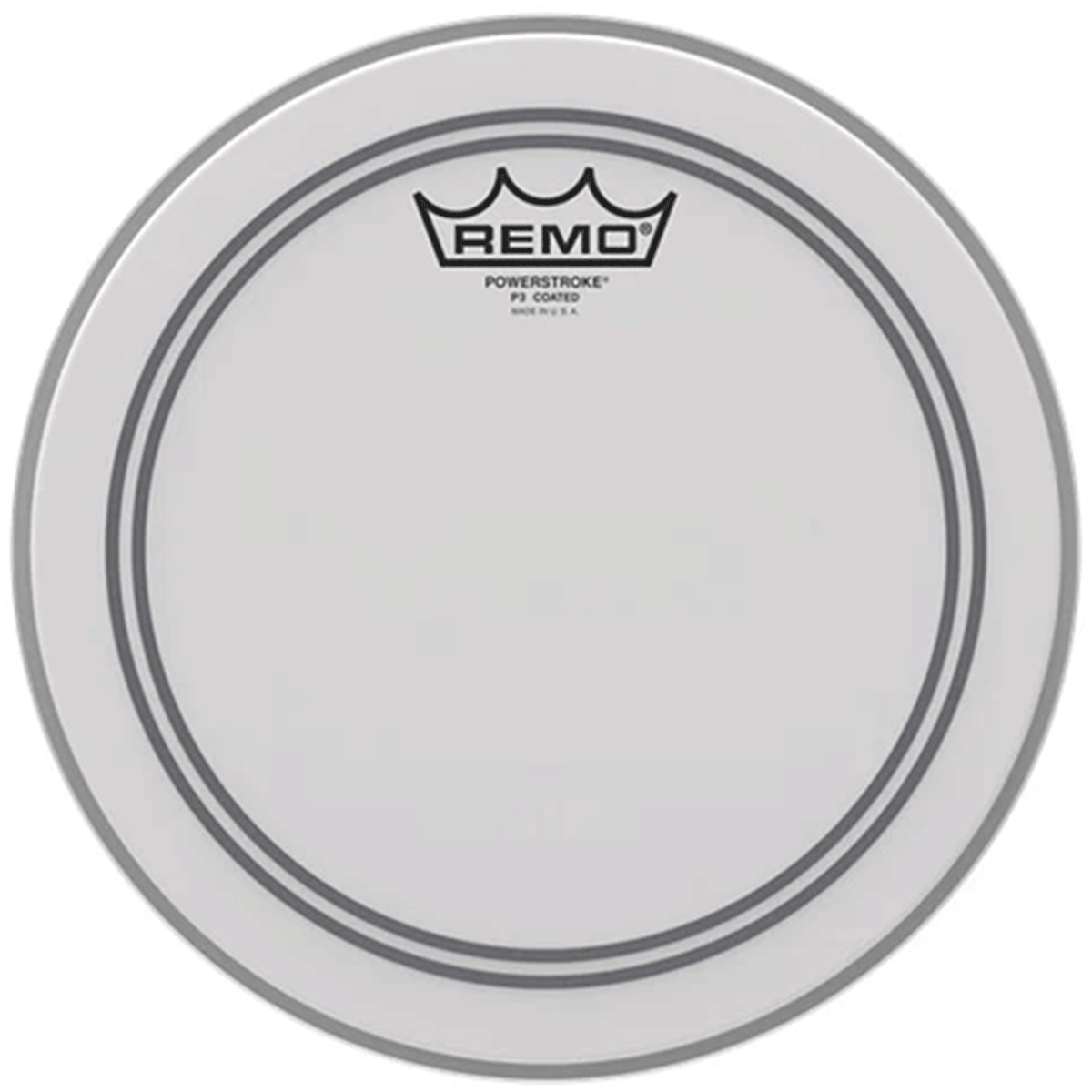 PARCHE REMO POWERSTROKE 3 13 ASPERO BLANCO P3-0113-BP