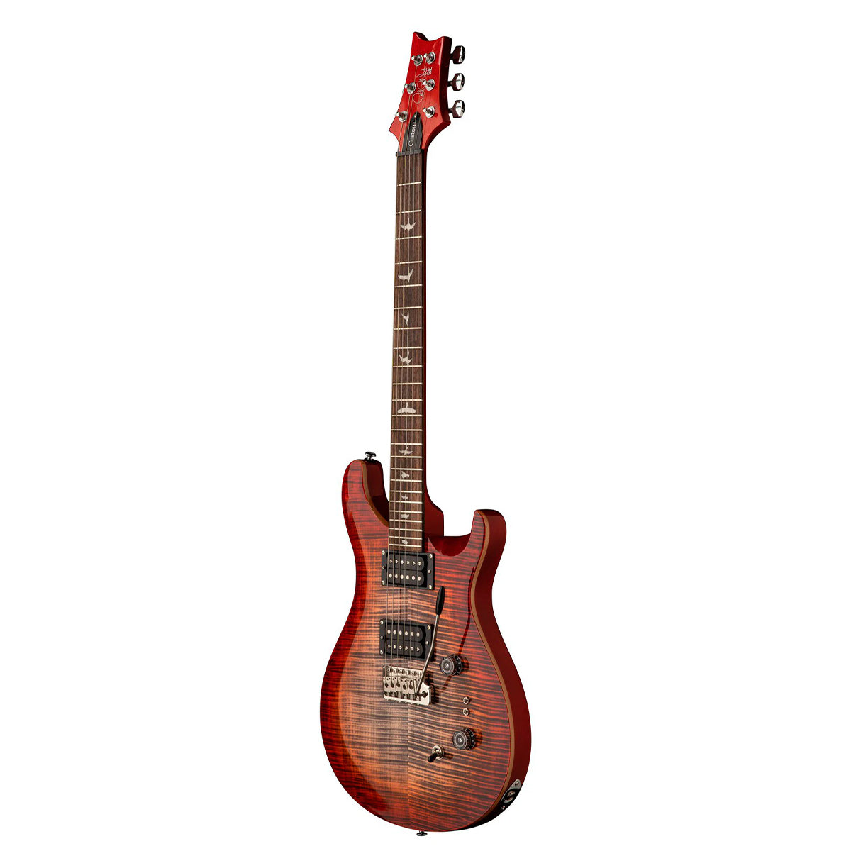 PRS SE CUSTOM 24-08 CHARCOAL CHERRY BURST GUITARRA ELECTRICA CON GIG BAG