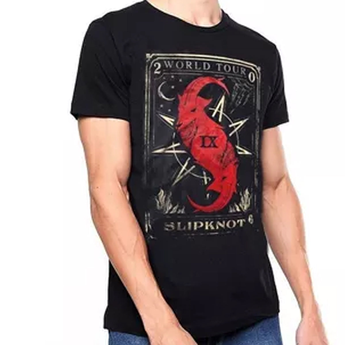 Playera Slipknot Tarot Card Toxic