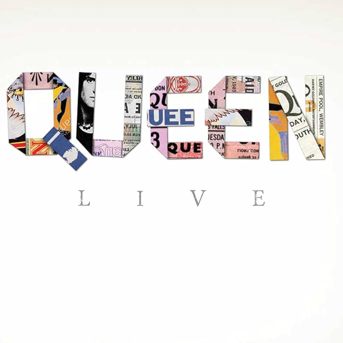 LIBRO QUEEN LIVE COLLECTED