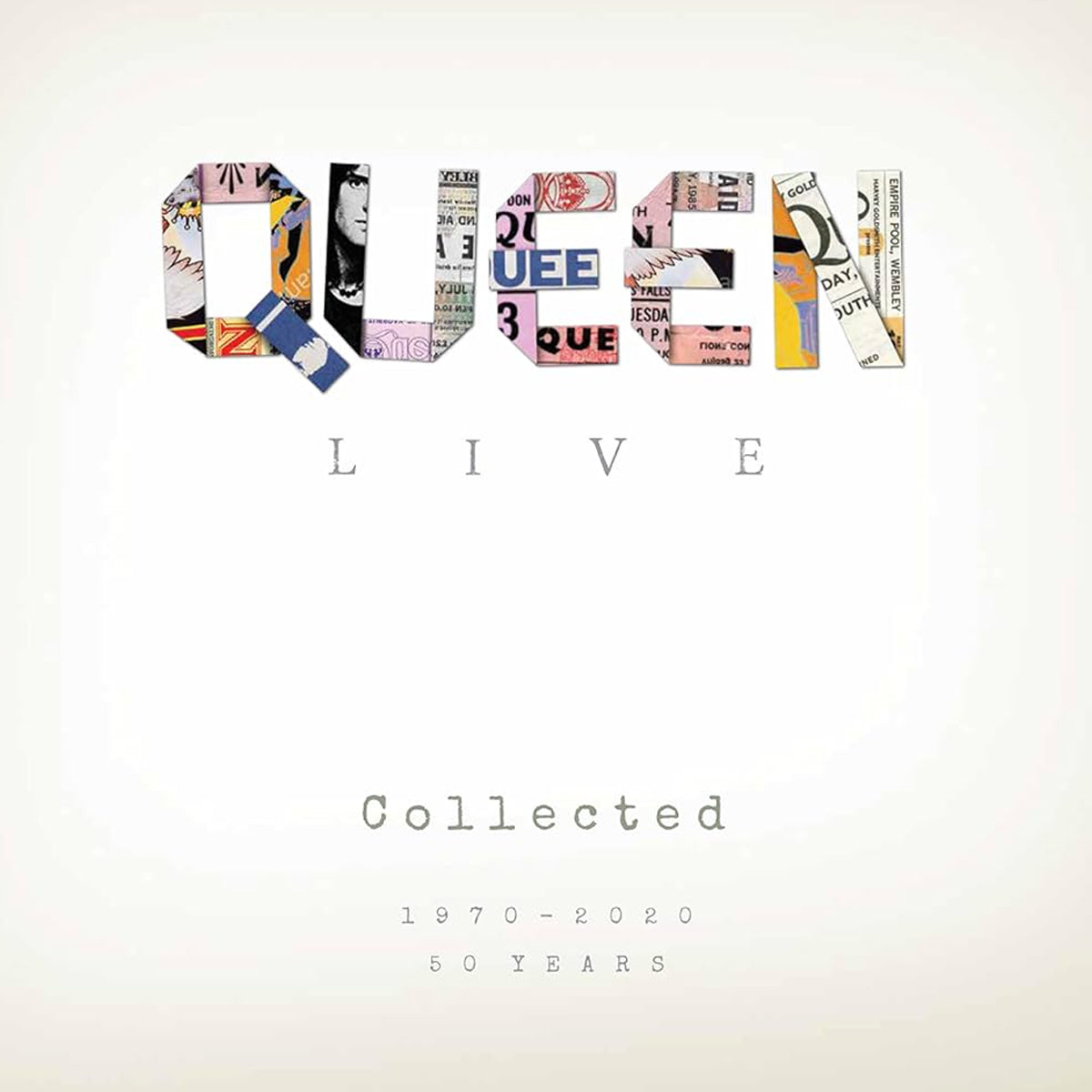 LIBRO QUEEN LIVE COLLECTED