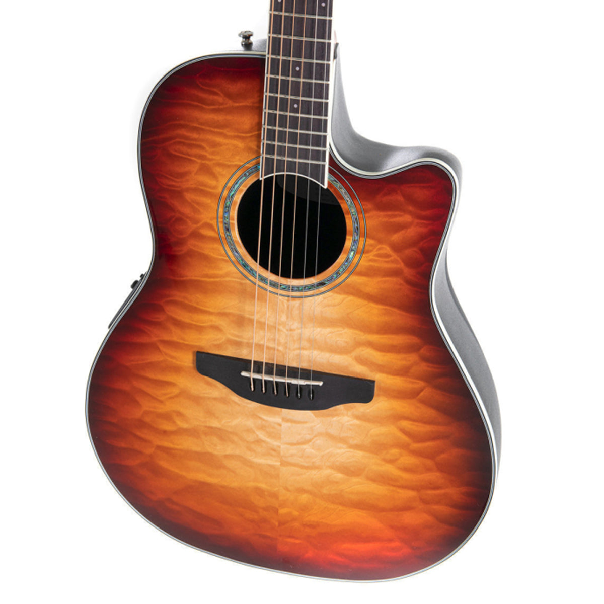 OVATION GUITARRA ELECTROACUSTICA CELEBRITY TRAD PLUS COGNAC