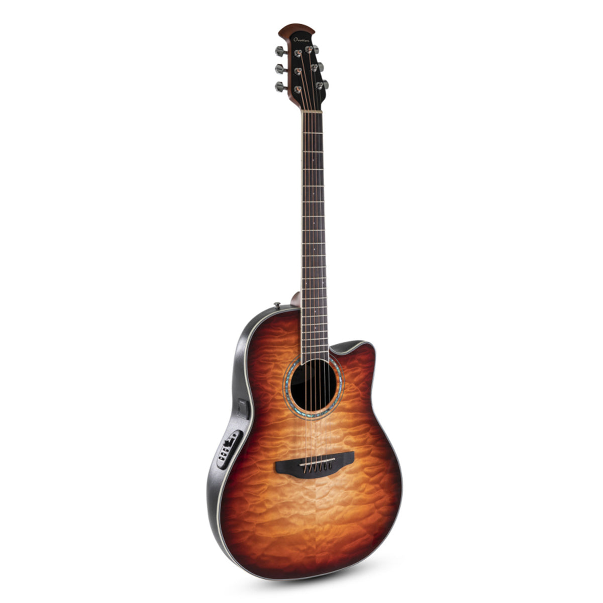 OVATION GUITARRA ELECTROACUSTICA CELEBRITY TRAD PLUS COGNAC