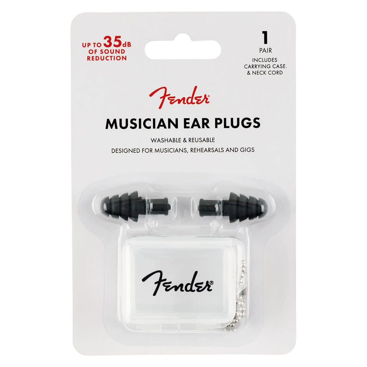 TAPONES PROTECTORES PARA OIDOS FENDER EAR PLUG