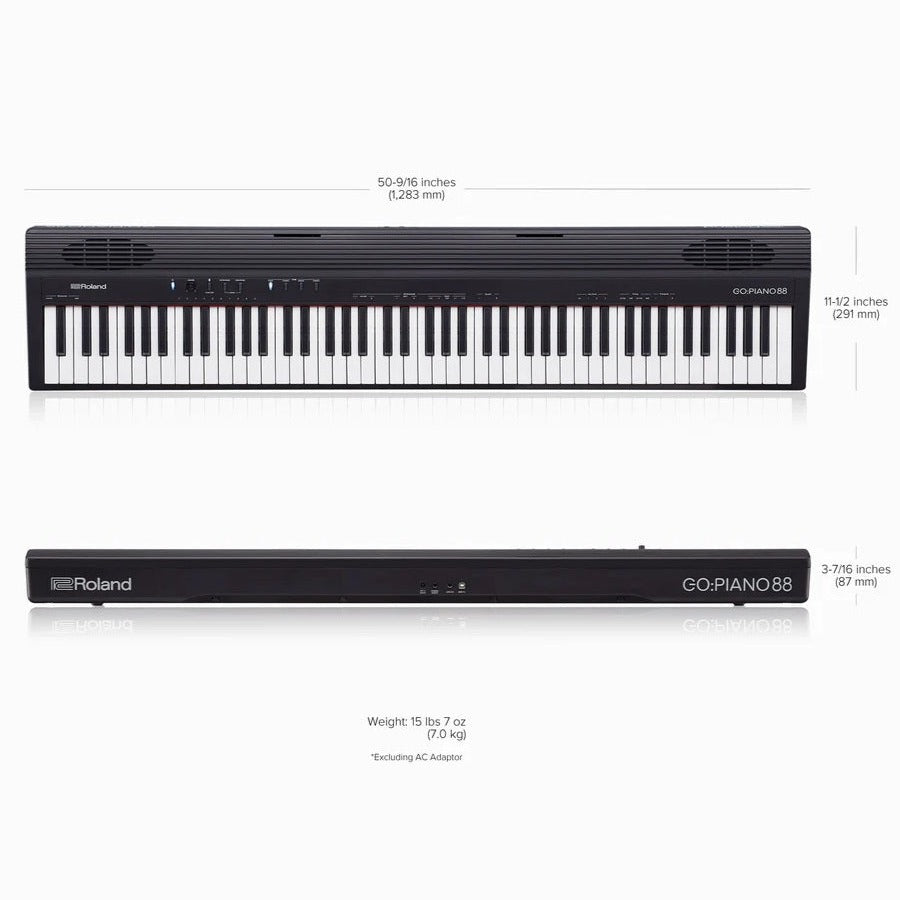 PIANO ROLAND Serie GO-88P 88 Teclas