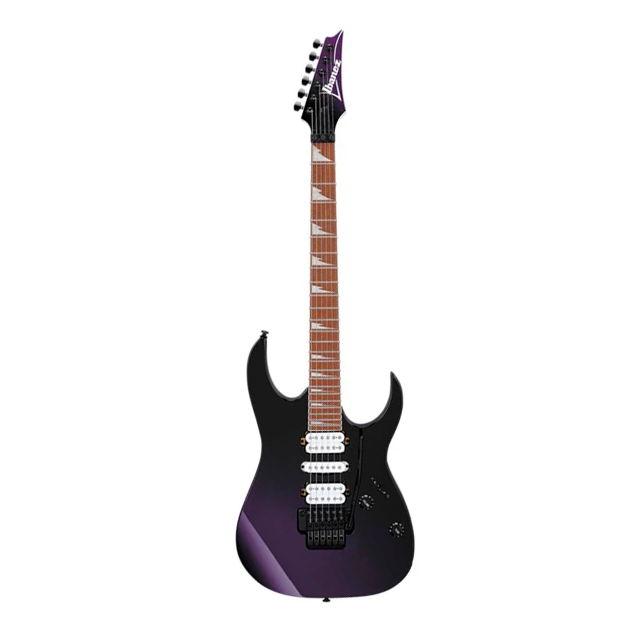 GUITARRA ELECTRICA IBANEZ "RG" NEGRO DEGRADADO MORADO