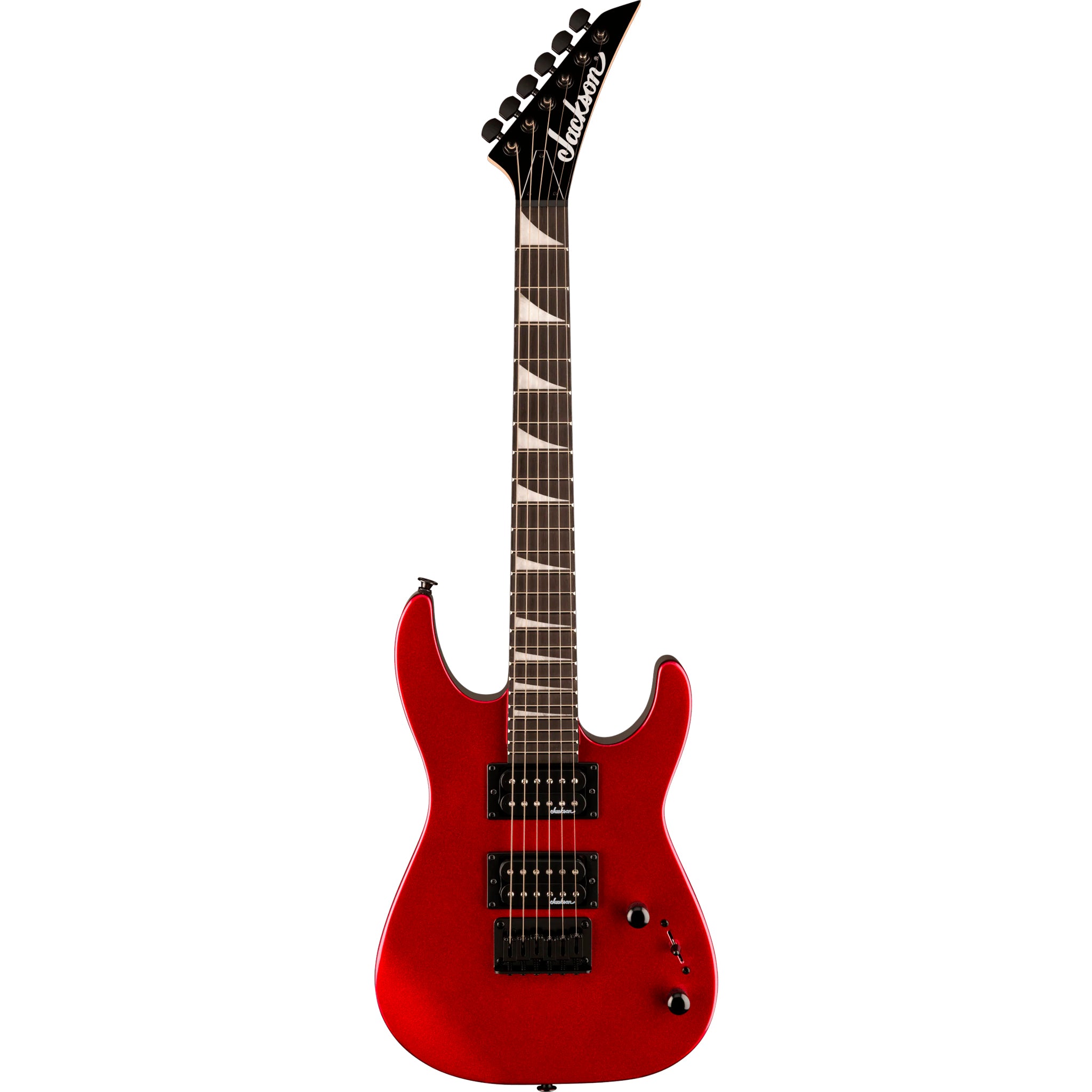 JACKSON JS SERIES DINKY MINION JS1X AMARANTH FINGERBOARD, METALLIC RED