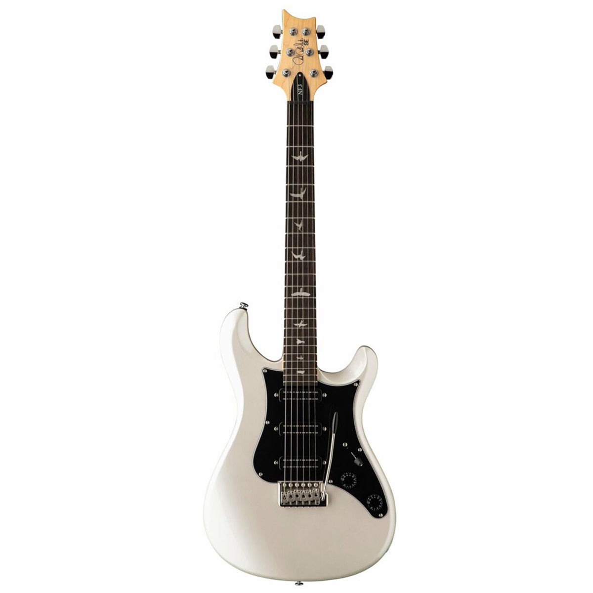 GUITARRA ELECTRICA PRS SE NF3 MAPLE PEARL WHITE CON GIG BAG