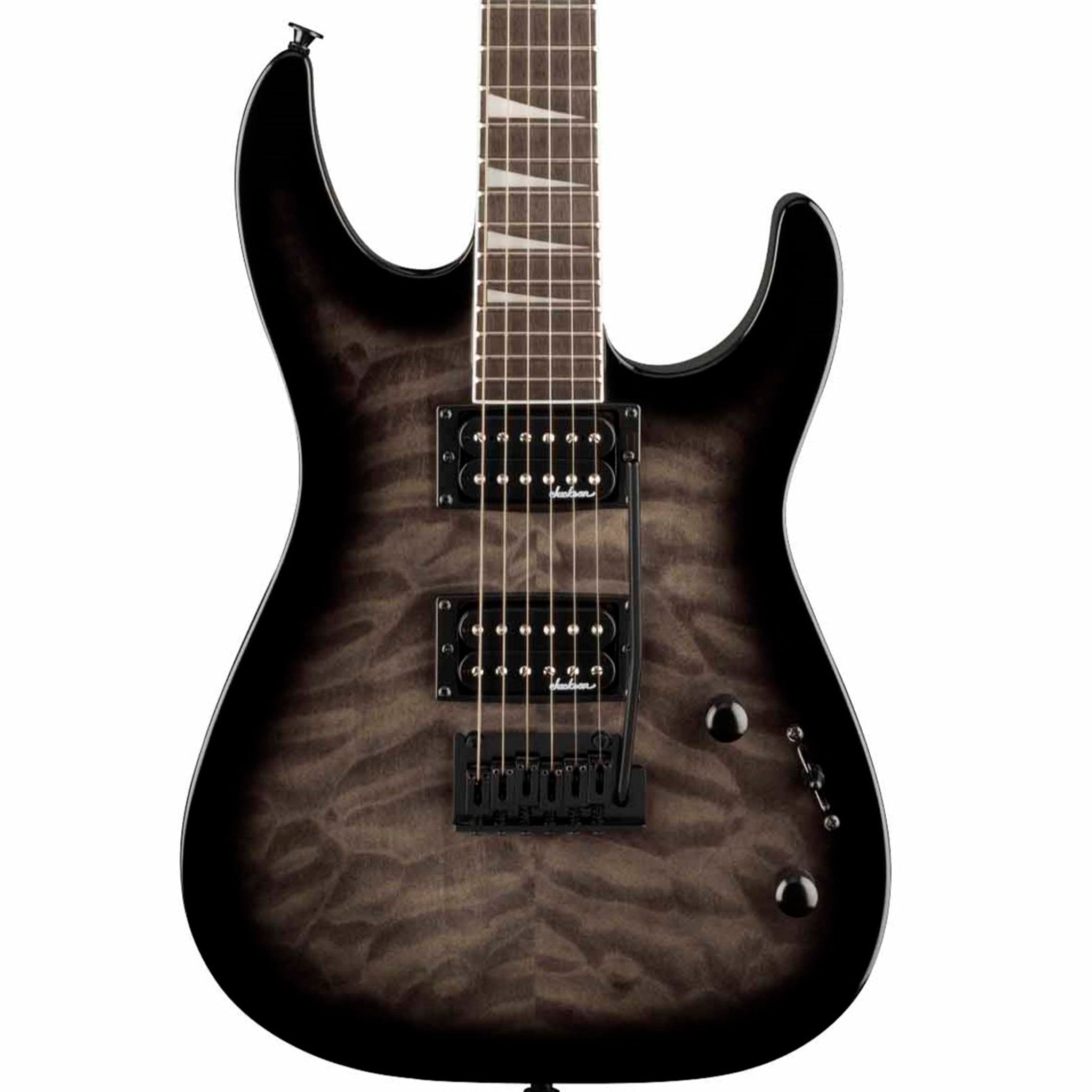 JACKSON JS20 DINKY 2PT TRANSPARENT BLACK