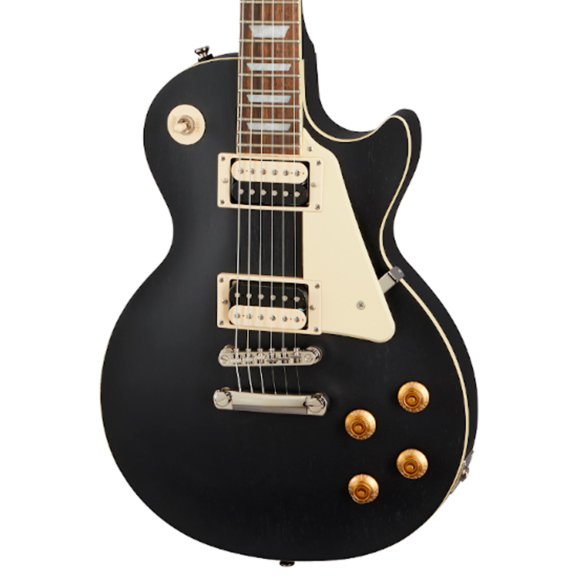 GUITARRA ELÉCTRICA LES PAUL WORN EBONY EPIPHONE