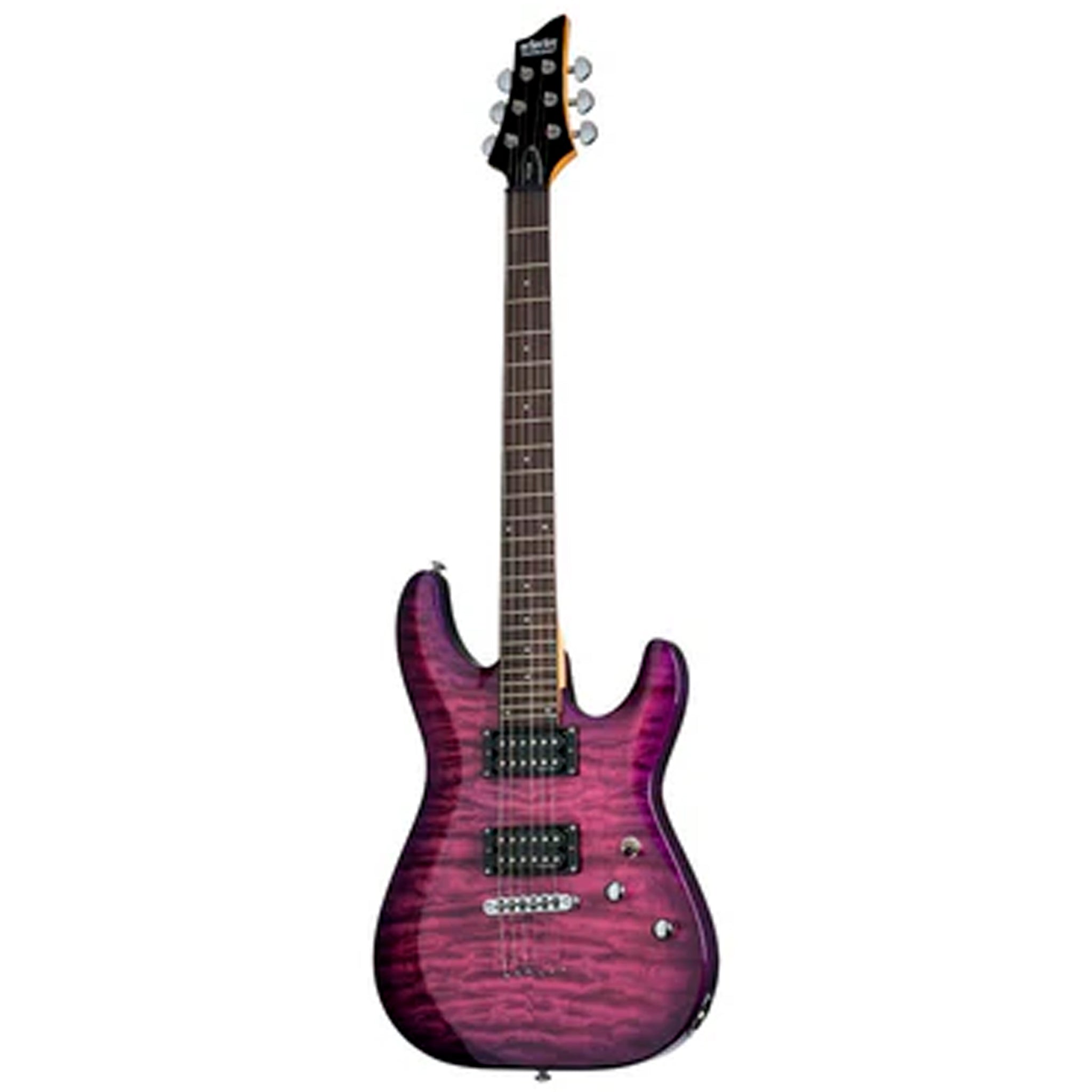 GUITARRA SCHECTER ELECTRICA C-6 PLUS (COLOR : MAGENTA ELECTRICO)