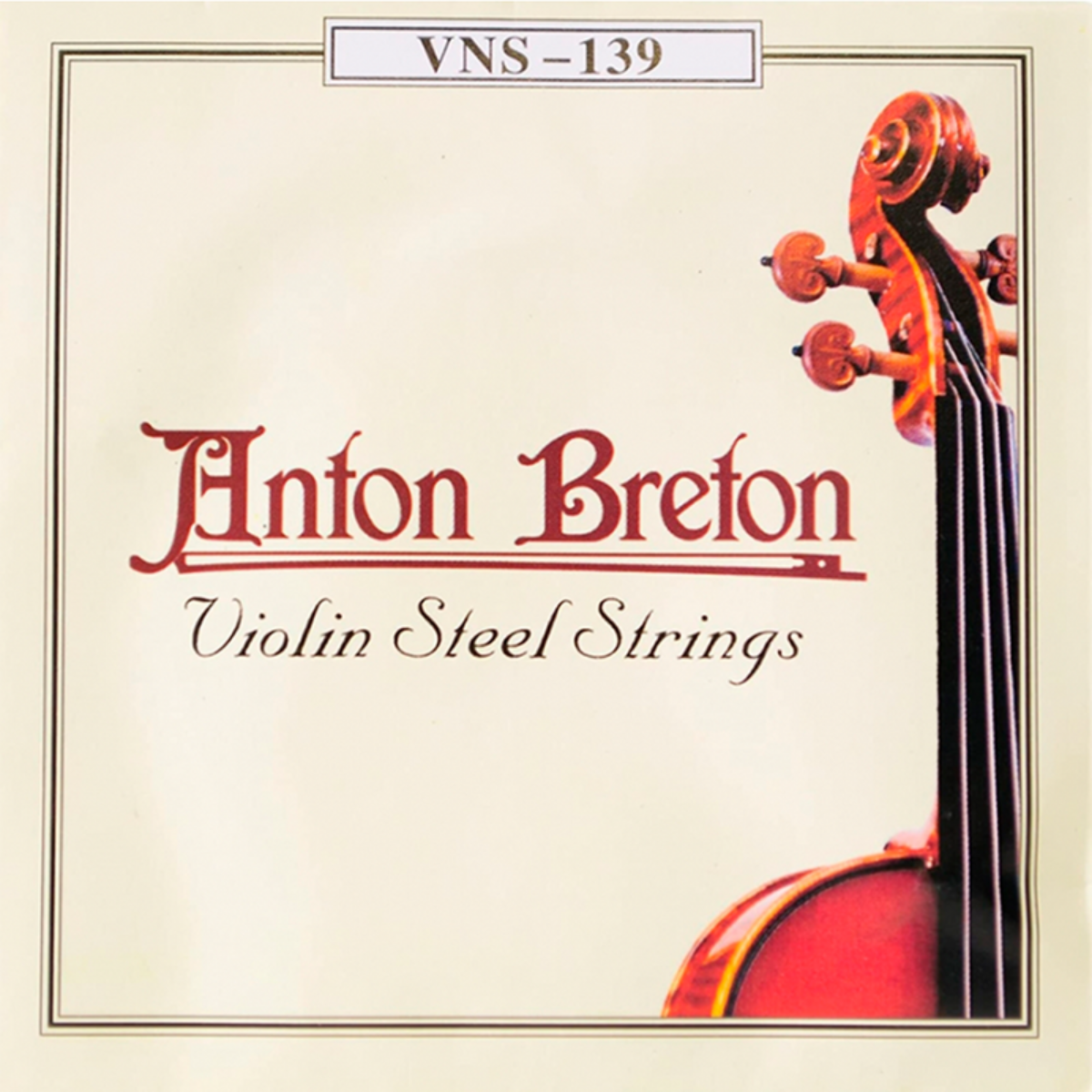Cuerdas para Violin 4/4 Acero Anton Breton